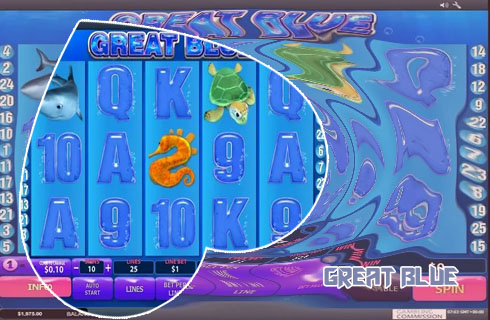 Great blue slot game