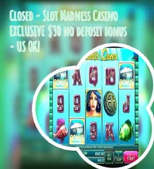 Slot madness no deposit bonus