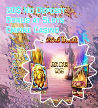 Slots empire no deposit
